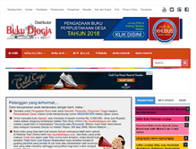 Tablet Screenshot of distributorbuku.com